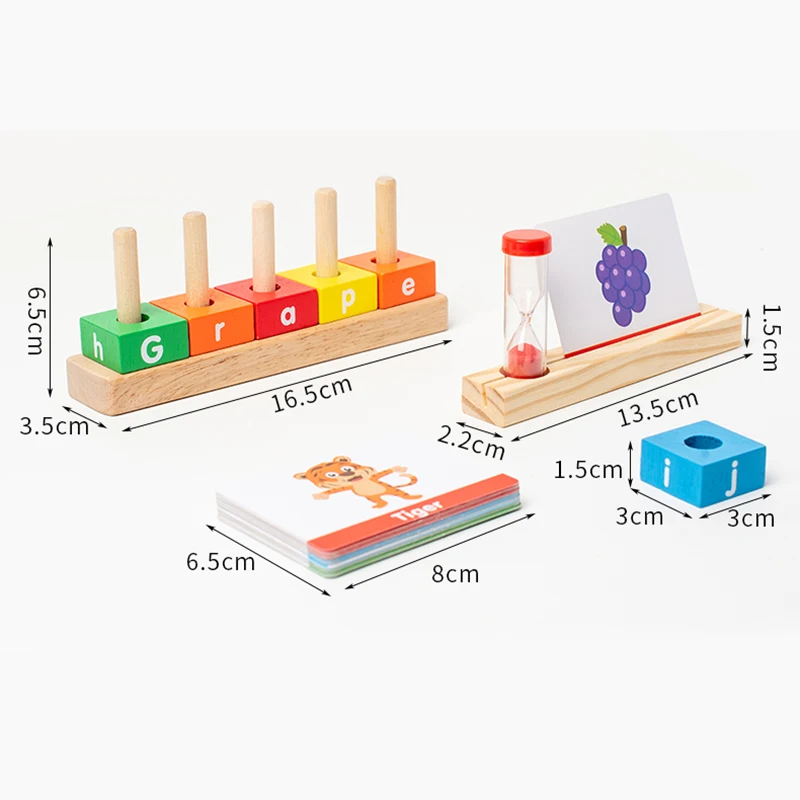 Montessori zabawki matematyczne cyfry i angielskie litery kolorowa kognitywna kostka arytmetyczna ręcznie koordynacja oka gra w układanie uchwytów