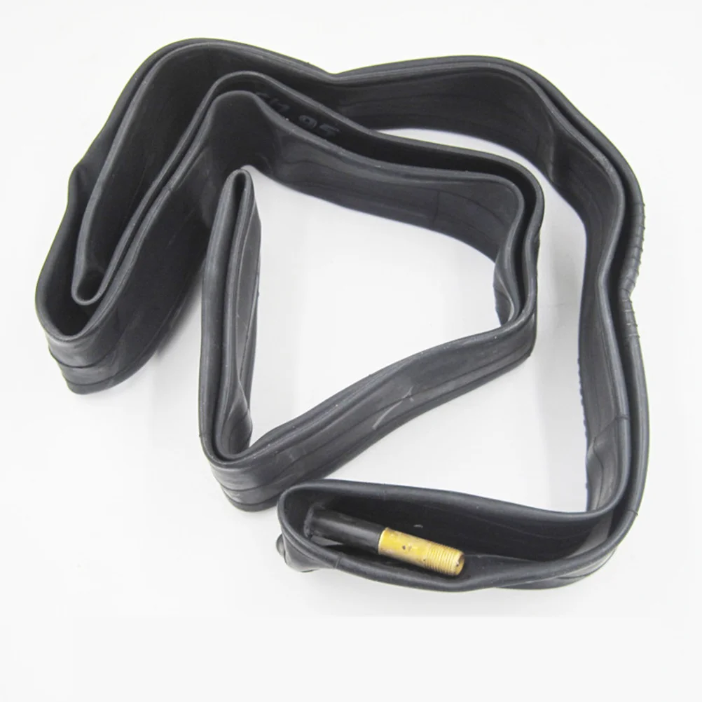 

26 Inch Black Butyl Rubber Inner Tube Bike Tire Accessories Durable Wear Resistant Acid Resistant Rim Strip 26