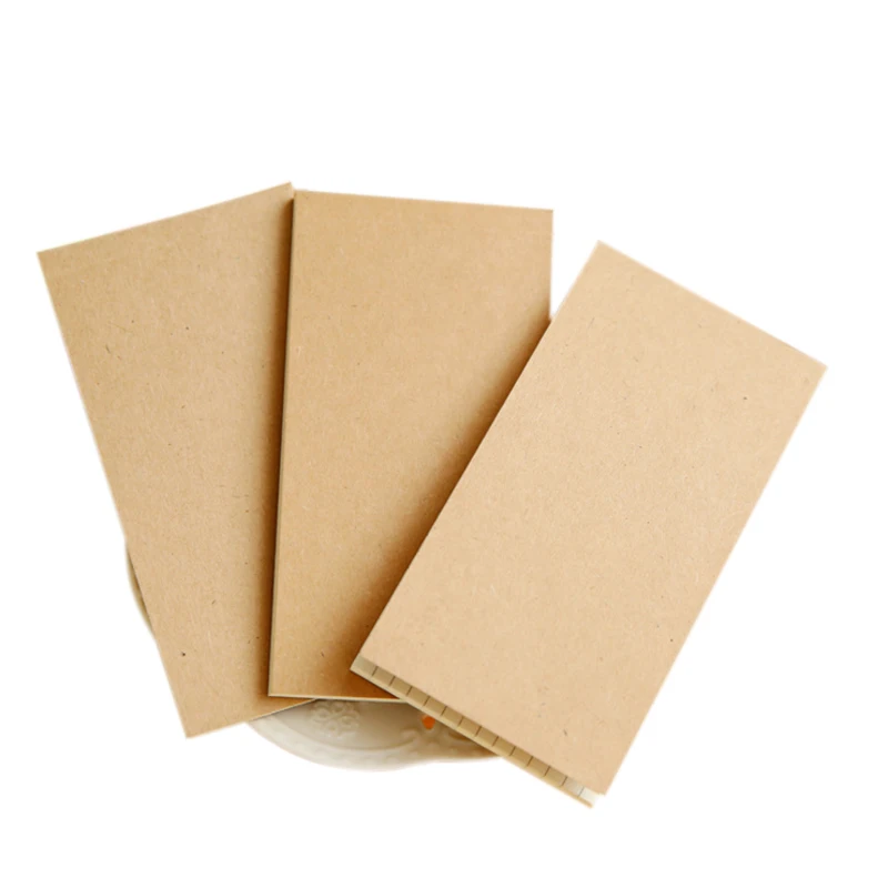 1pack/lot 135mmx70mm Leather Notebook Grid Horizontal And Line Note Three Design Memo Pad School Office Sketchbook