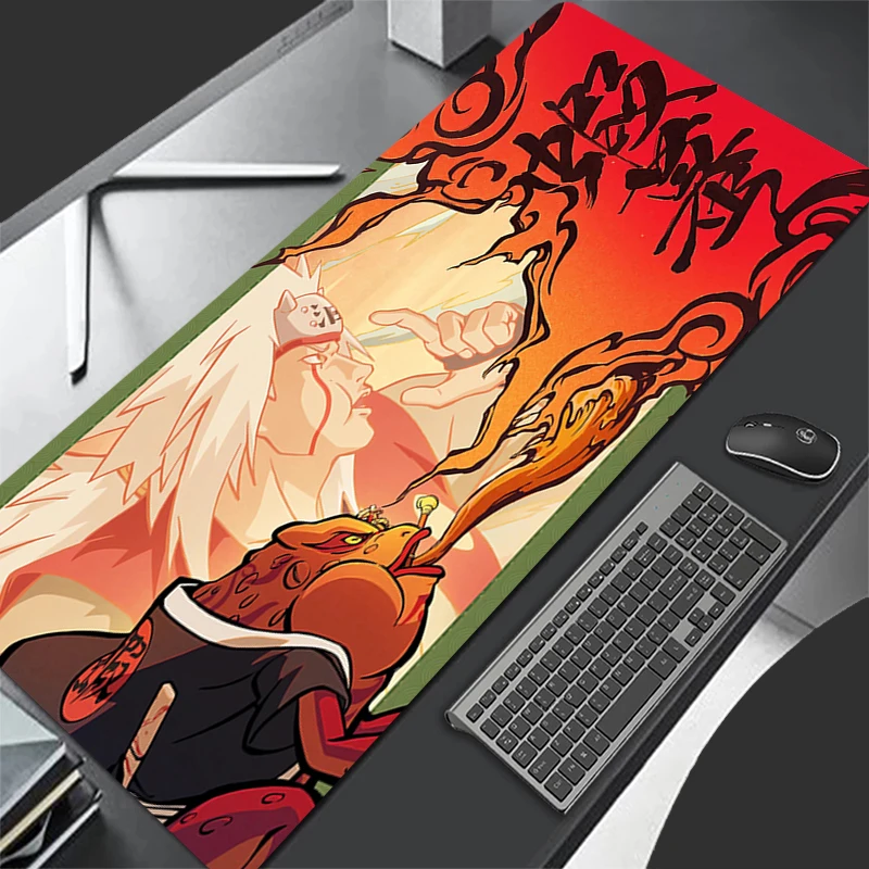 

Popular Anime Mouse Pad Naruto Gamer Gaming Accessories Varmilo Keyboard Pad Large xxl Computer Rubber Desk Mat Carpet Mousepad