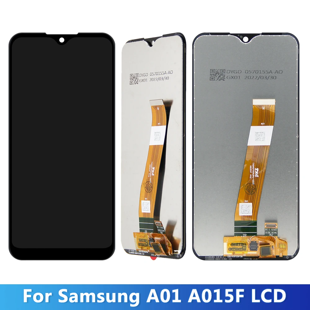 ЖК-дисплей 5,7 дюйма для Samsung A01 A015 A015F, сенсорный экран в сборе для Samsung SM-A015F/DS, ЖК-экран с рамкой