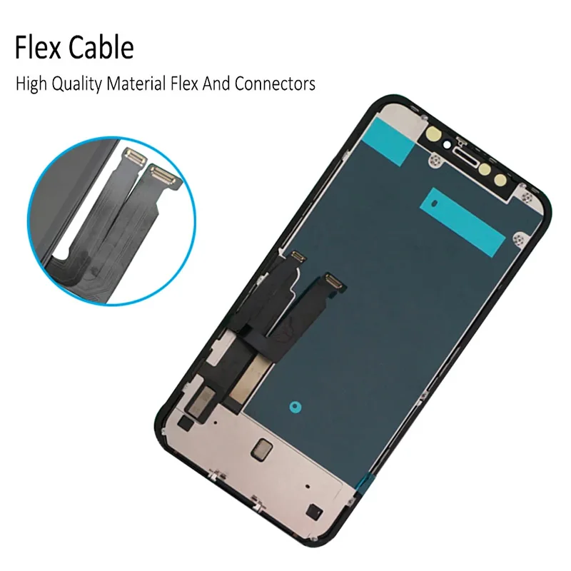 JK Incell LCD For iPhone X XS XR 11 11ProMax 12 12ProMax 13 LCD Display Touch Screen Digitizer Replacement Parts No Dead Pixel