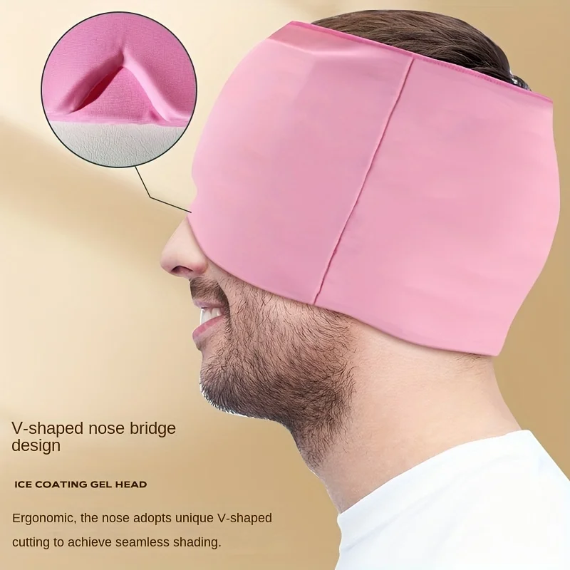 Migraine Mask Can Be Repeated Cold Compress And Hot Compress Double Compress The Head Gel Ice To Cool Down Migraine Relief