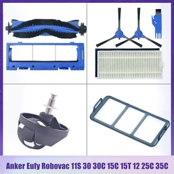 For Anker Eufy RoboVac 11S 12 30C 15T 15C 35C Vacuum Cleaner Hepa Filter Main Brush Cover Parts Wheel Side Brush Accessories