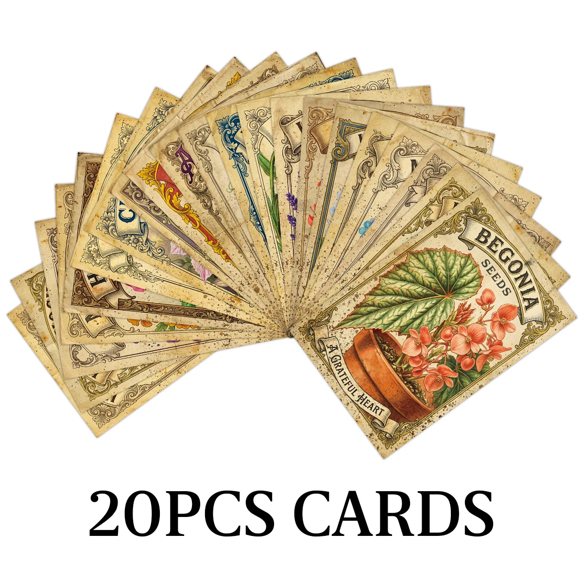 20 cartes artistiques murales - Vintage Collectible Cards avis et prix
