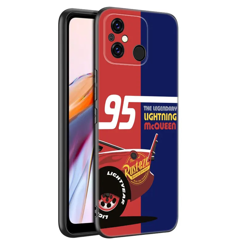 Cars Lightning M-McQueen 95 Phone Case For Redmi 11 Prime 11A 12C 13C A1 A2 Plus A3 12 4G 10 13R 5G 9A 10A 9C 10C 9i 12R Note 9T