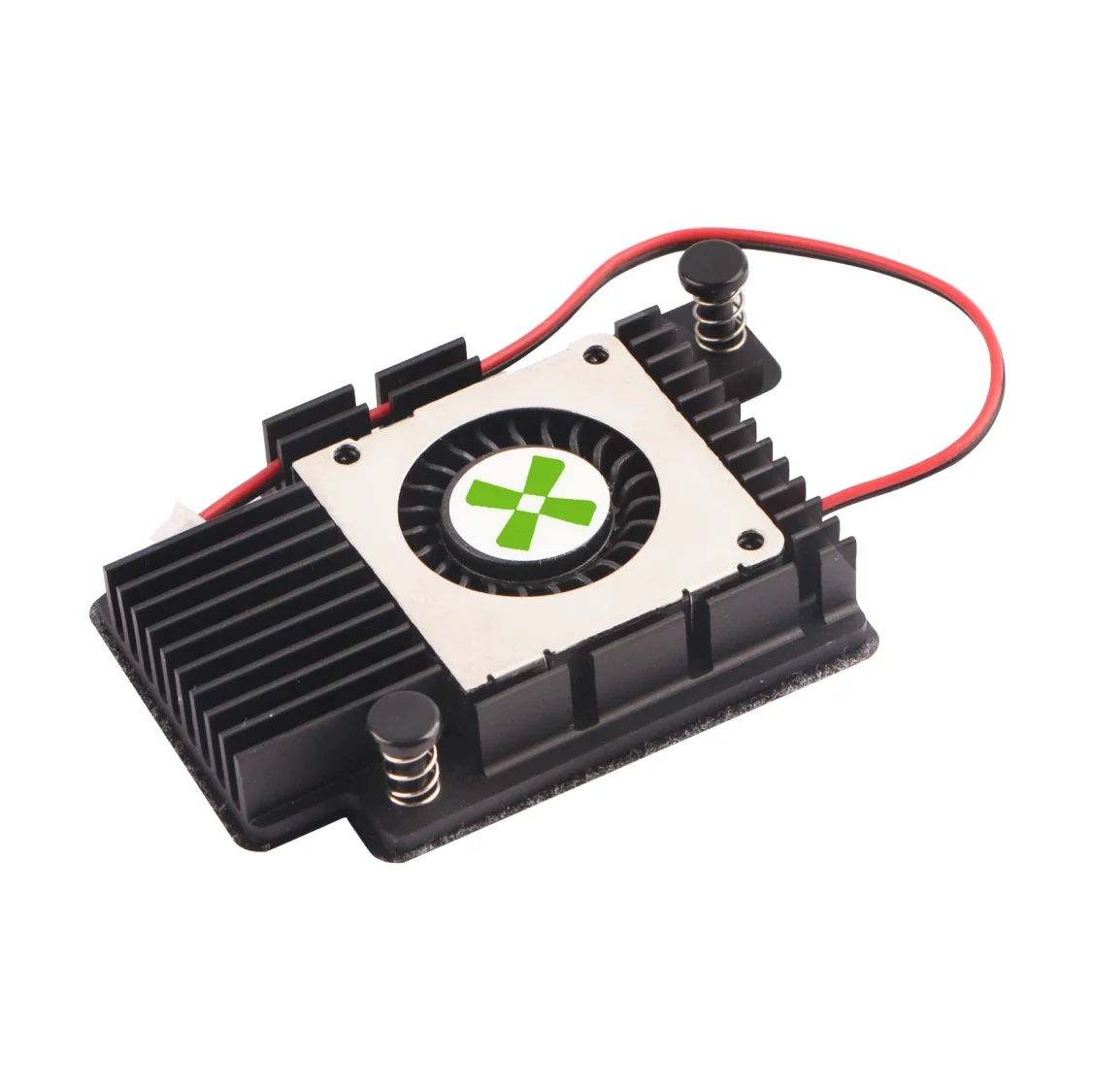 Radxa Heatsink 6540B, Designed for ROCK 5C, Adjustable Fan Speed, Easy to Install and Remove.