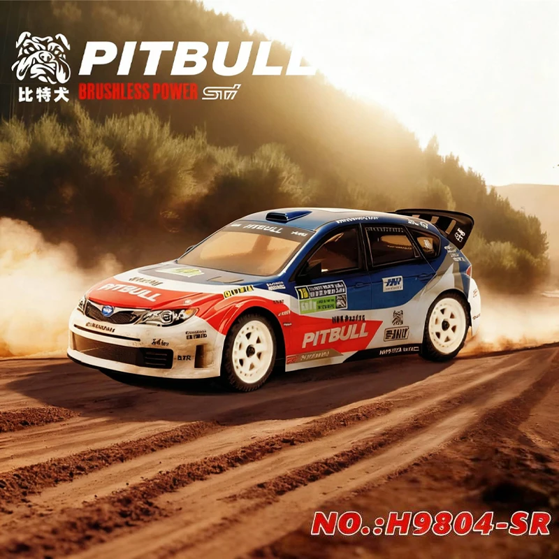 HNR 1/10 scale H9804-SR PITBULL Brushless Power Pulling Car Remote Control Four-wheel Drive Off-road Vehicle RC Toy RS Version