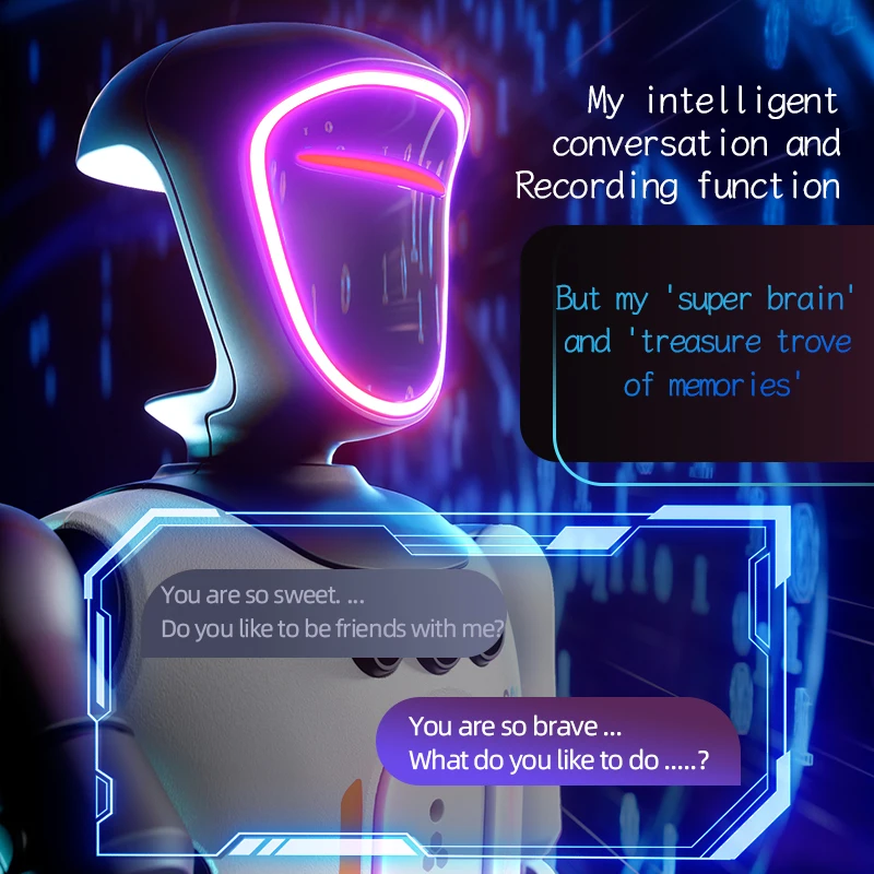 AI روبوت لفتة الاستشعار عن بعد ذكي للأطفال قابل للبرمجة التعليم المبكر روبوت الرقص