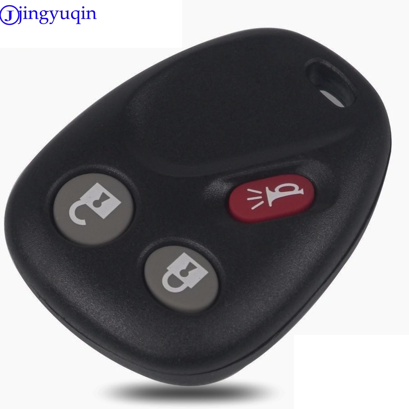 jingyuqin 3 Buttons Remote Car Key Blank Shell Styling Case Keyless Fob Pad Cover For Buick Rainier GMC Isuzu Oldsmobile