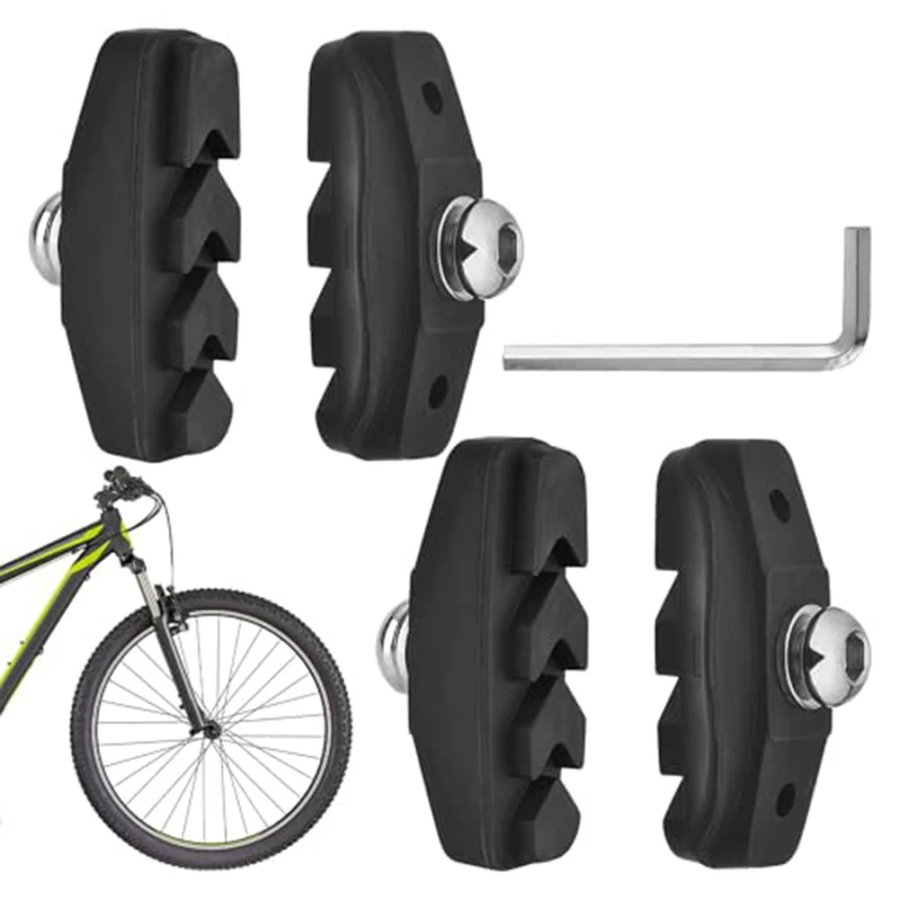 

Тормозные колодки MTB, тормозные колодки 50 мм, примерно 130 г, антивозрастной материал для велосипедных тормозов, совместимый с тормозами V-образного типа