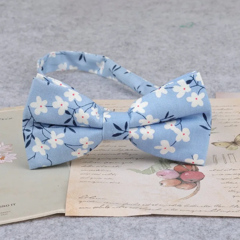 Marke Neue Männer Mode Retro Blume Drucken Bogen Krawatten Für Mann Casual Schule Jungen Katzen Muster Neck Tragen Bowtie Zubehör schmetterling – Detail 33