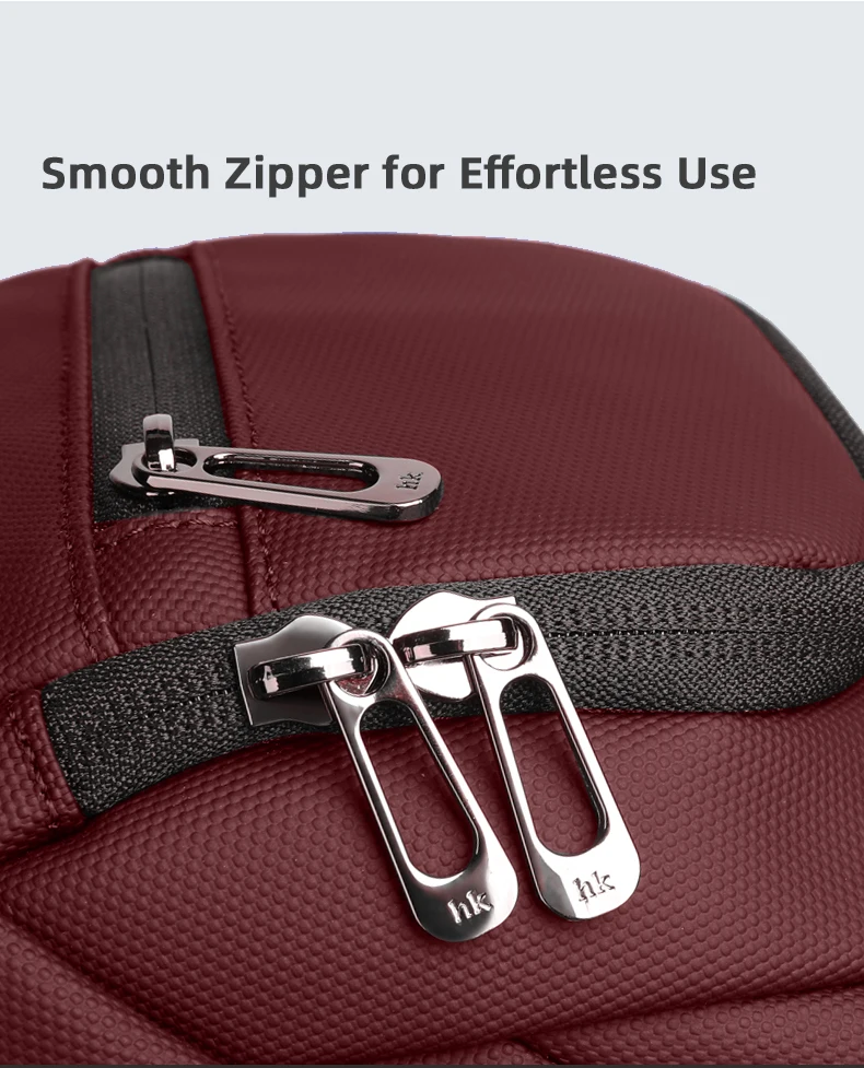 HK Multifunctional Business Chest Bag Waterproof and Scratch-Resistant Men’s Bag Lightweight High-End Fashionable Shoulder Bag