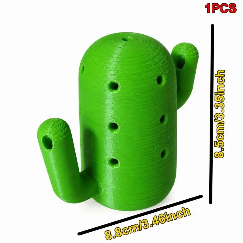 Cactus Shaped Toothpick Storage Holder Tabletop Decorative Toothpick Box Household Dining Table Gadget Party Table Decoration
