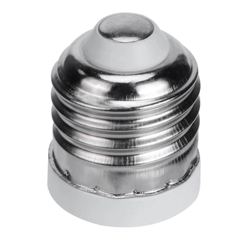 

E26 To E12 Socket Adapter Screw-in Lamp Socket Flame Retardant Light Socket Converter Bulb Base Adapter for Indoor
