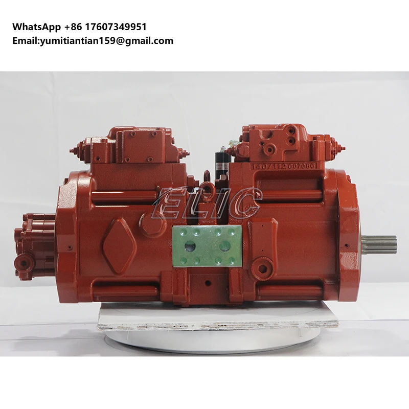 

Гидравлический поршневой насос экскаватора ELic R55 R130 R210 R210lc-7 R220 R220-9 R290 R320 R520 Гидравлический насос для Hyudai Robex