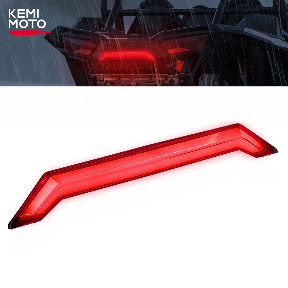 KEMIMOTO Rear Tail Light Compatible with Polaris RZR XP 1000, XP 4 1000 RZR 900, 4 900, S 900, XC 900 2014-2017 UTV Center Lamps