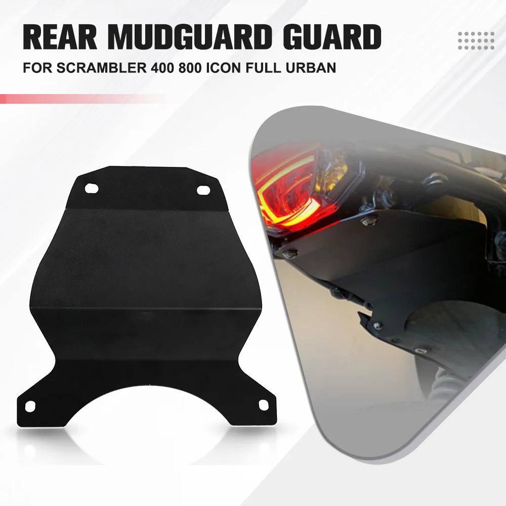 

FOR Ducati Scrambler 800 Icon Full Throttle Urban Enduro Scrambler 400 Models sixty 2 CNC Rear Fender guard Forward Splash Guard