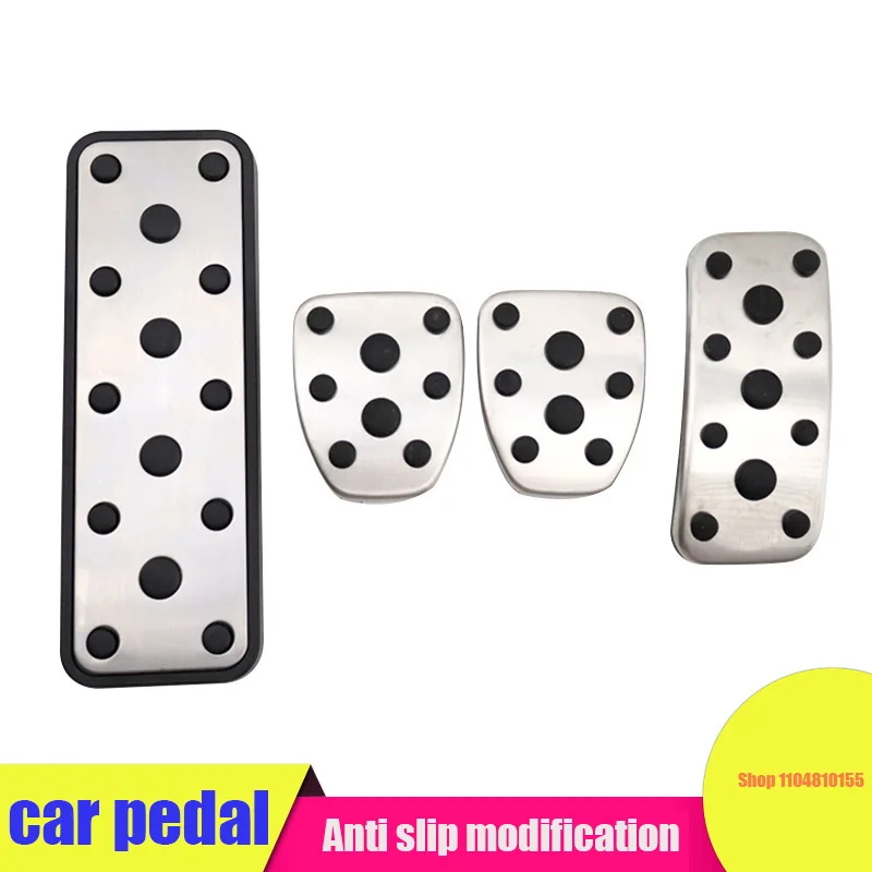 

Car pedals are suitable for Subaru 06-18 Forester 12-17 XV models, including throttle, brake, rest area, and anti-skid