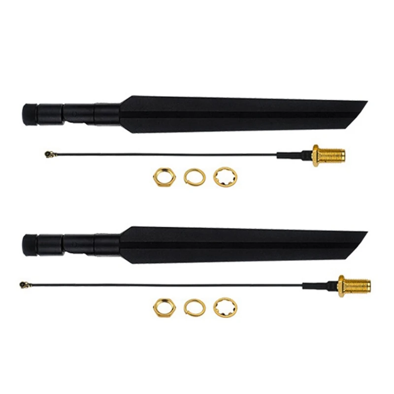 Banana Pi -R4 -R4-NIC-BE14 WiFi 7 モジュールアンテナ外部アンテナ Banana Pi R4-ABFB 用 6 個