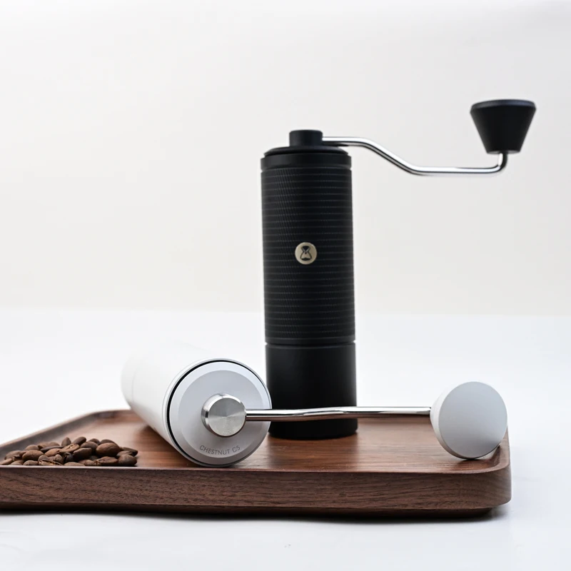 TIMEMORE Chestnut C5/C5ESP Manual Coffee Grinder Portable Espresso Grinder, 42mm S2C Burrs, 25g Capacity, Fine Adjustment