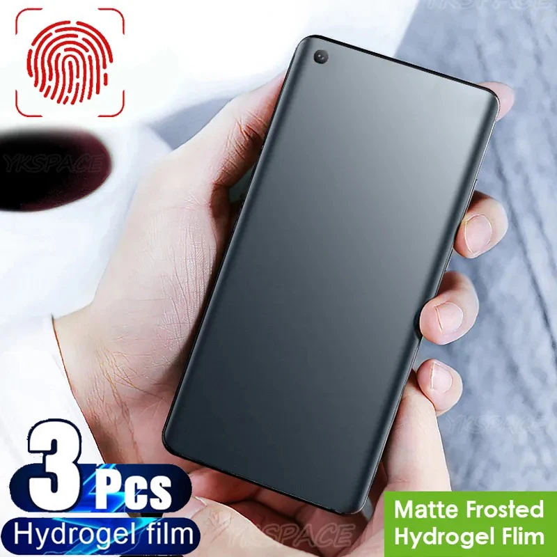 3Pcs Matte Soft Hydrogel Film For Xiaomi Mi 10 10T 11 11T 11i 11X 12X 12 12S 13 13T 14 Pro Ultra Lite Screen Protector