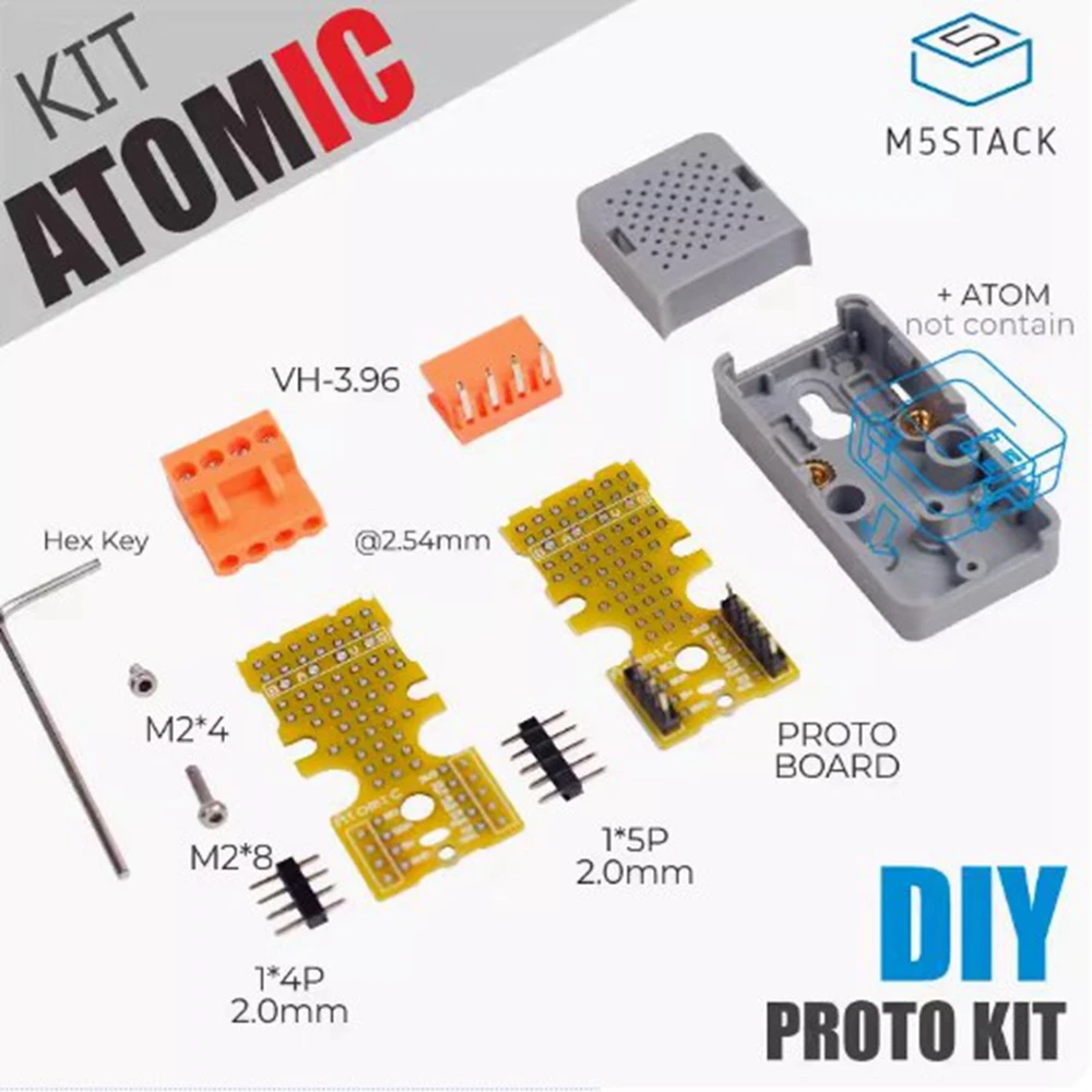 M5Stack ATOMIC Personalized DIY Compatible with ATOM Can design small circuits or external hardware