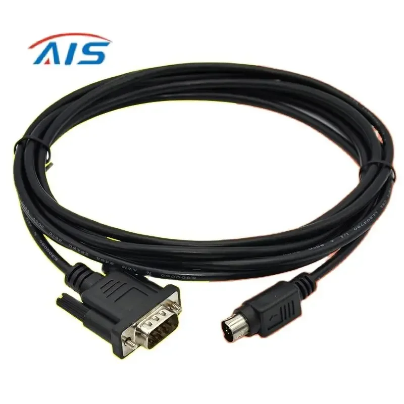 PWS6600-FX For Hitech PWS6600/6A00T Touch panel HMI Connect Mitsubishi FX PLC DB25 DB9pin Programming Cable