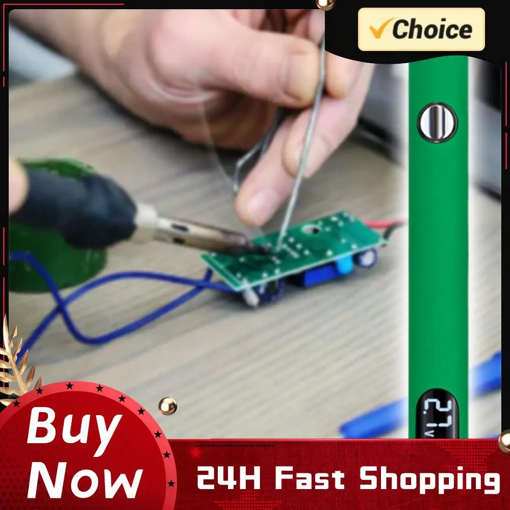 

510 Thread Battery Cart Pen Smart Power Tool Digital 510 Electric Soldering Iron Solder Repair Tools (No Soldering Iron Tip)