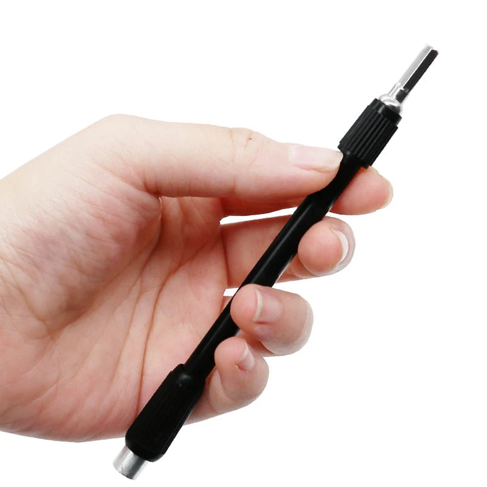 

3pcs Flexible Shaft for Drill Bit Screwdriver Tool Compatible Electric Rechargeable Drills Soft Small Hard to Reach