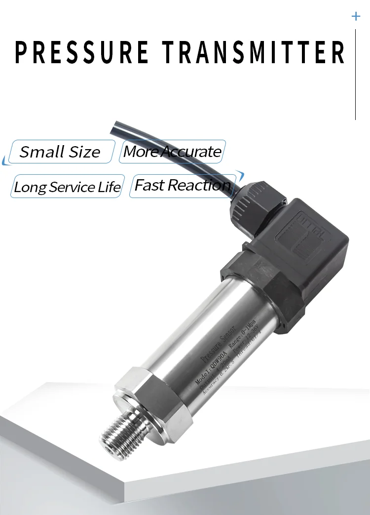 

Pressure Transmitter 4 to 20ma 0-10V 0-600bar Pressure Transducer Sensor G1/4 RS485 Pressure Transducer Transmitter Sensor