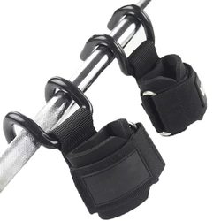 Weightlifting Hooks Glove Hand Bar, Wrist Straps for Fitness, Powerlifting Strength Training Support, Dumbbell Lift Grip Belt