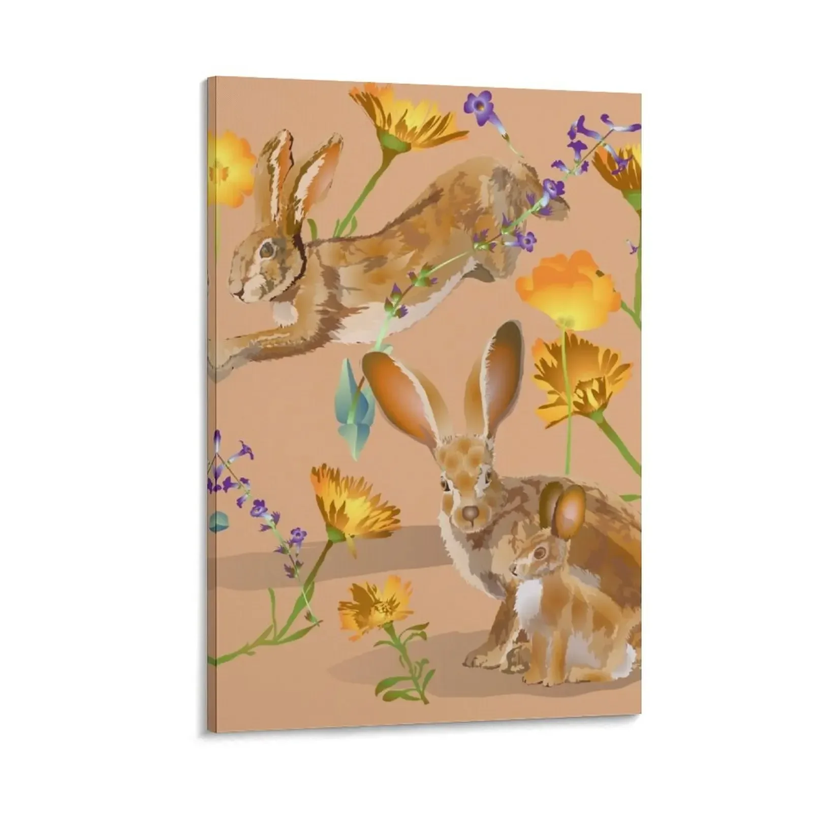 

Jackrabbit Joy Canvas Painting wall decoration wall decoration paintings ornaments for home poster anime