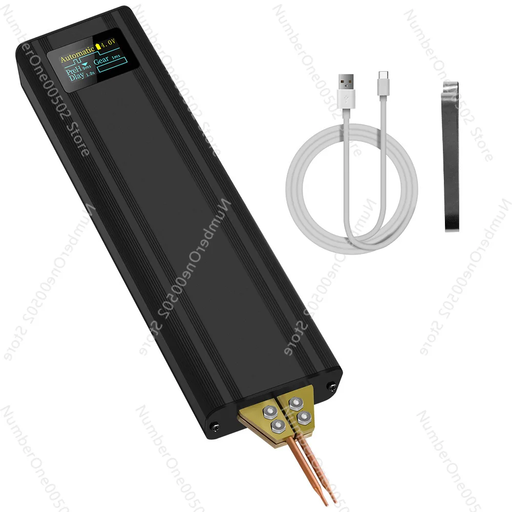 Portable Handheld Battery Spot-Welder Color Screen Digital Display Mobile Phone Battery Cell 18650 Lithium Battery Welding