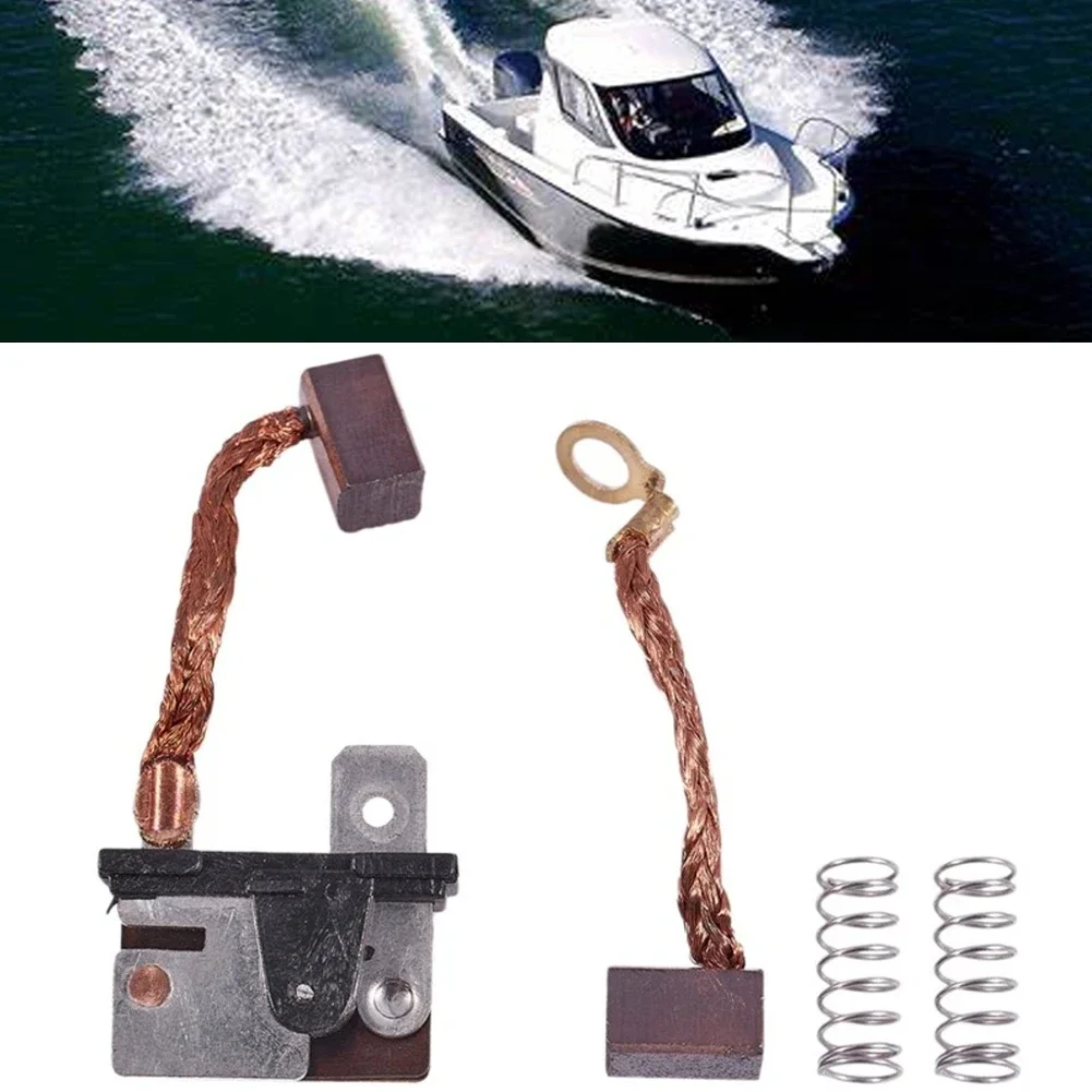 

115225HP Outboard Trim and Tilt Carbon Brush Set Compatible with FL175 F165 F185 Models Consistent Motor Function