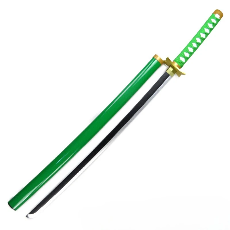 101cm/39.76in Bleach Nili Ailu Drewniany Miecz Anime Katana z Pochwą Rekwizyty Cosplay Model Kolekcjonerski Zabawka na Zewnątrz