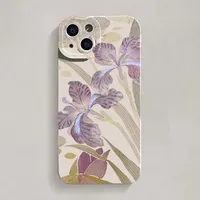 For Samsung S25 S24 S23 S22 Ultra Plus S21 FE Case Vivid Floral Flower Pattern Cover For Galaxy A56 A55 A54 A53 A52 A36 A16 A35