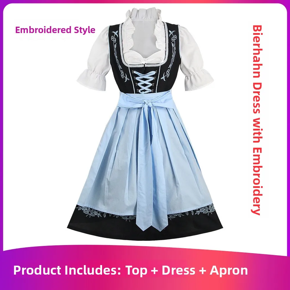 Rollenspiel Cosplay Dr. Beer Festival Gesticktes Halloween-Kostüm Damen Dr. Karnevals-Thema Faionable Traditional Chin...