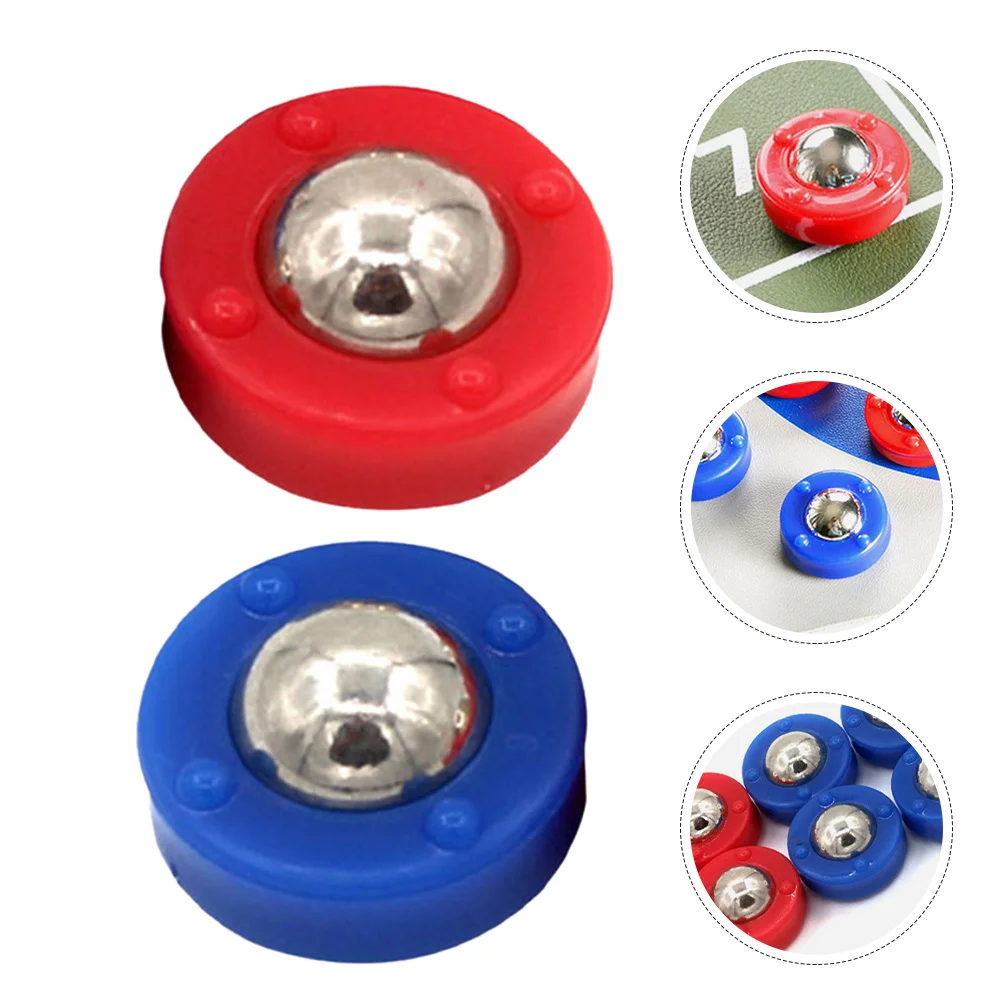 

8 шт. катящиеся бусины для стола Shuffleboard, сменные шайбы, гладкие скользящие аксессуары для игр в помещении, быстросохнущие шарики