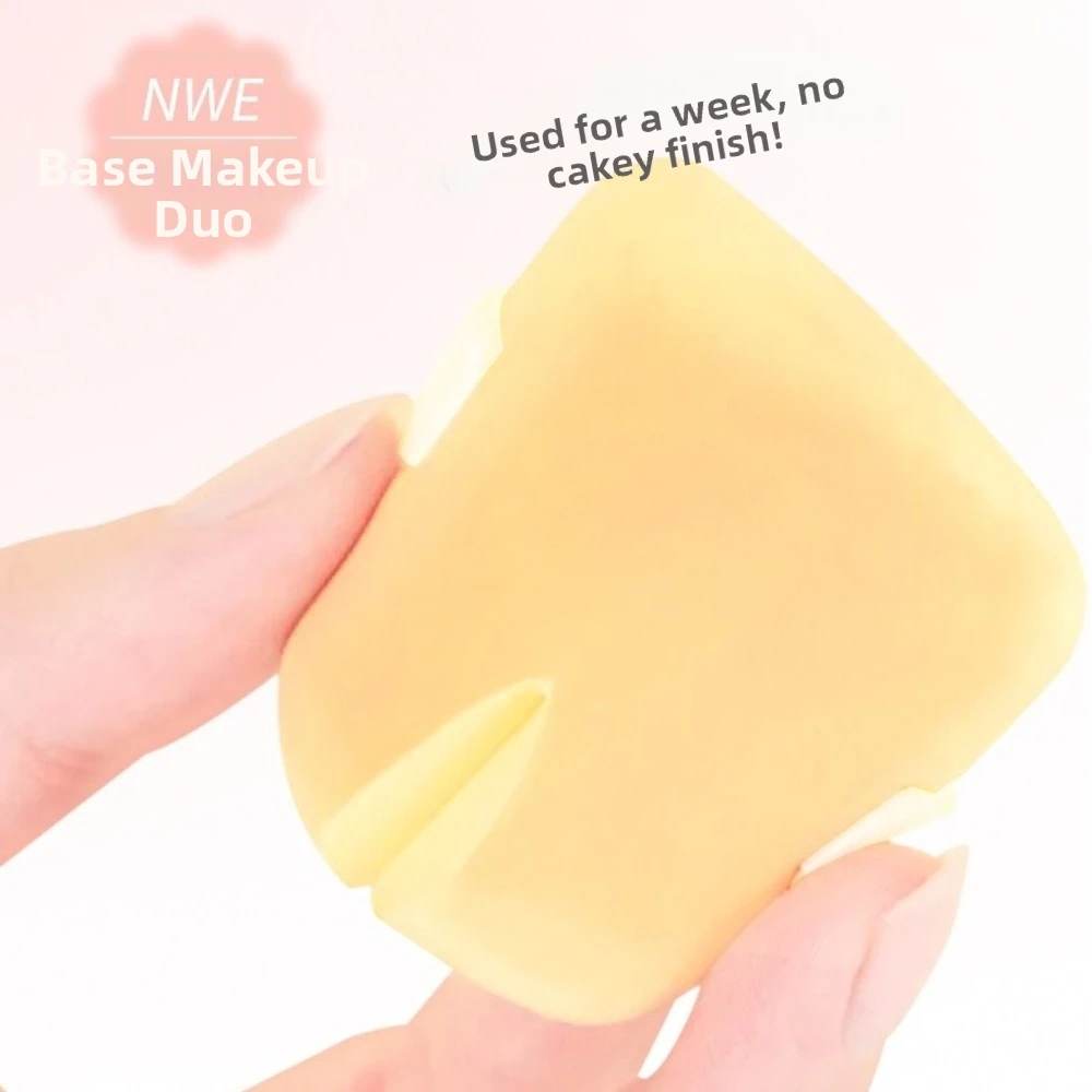 Double-Sided Air Cushion Puff Dry and Wet Dual-use Washable Makeup Sponge Soft Lightweight Powder Puff Beauty Application