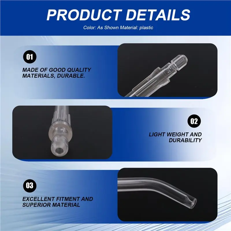 NEW!A61I Replacement Water Flosser Nozzles- Waterpick Standard Refill Tips(2PCS) For For Mijia Oral Irrigator All Models