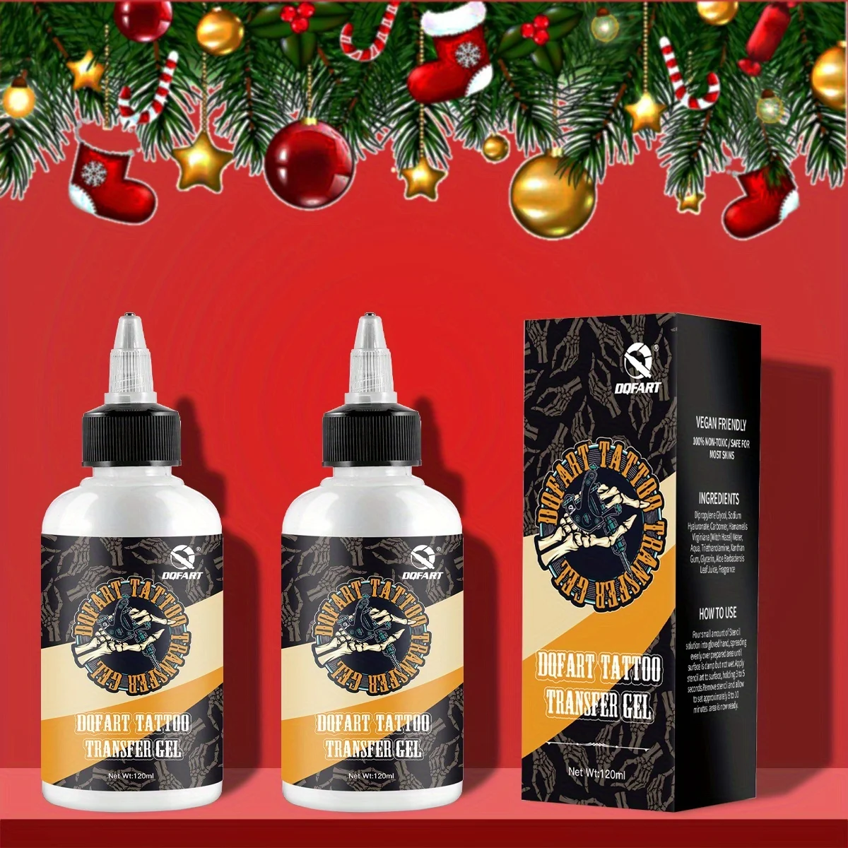 

DQFART 120 мл профессиональный трафарет для татуировки гель для переноса татуировки мазь для боди-арта чернила аксессуары для татуировки