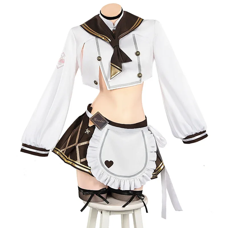 DY20Bready تأثيري أنيمي لعبة NIKKE: آلهة النصر الحلو مردف مثير Kawaii فستان لوليتا BBW الفتيات ارتداء كوس Customized2