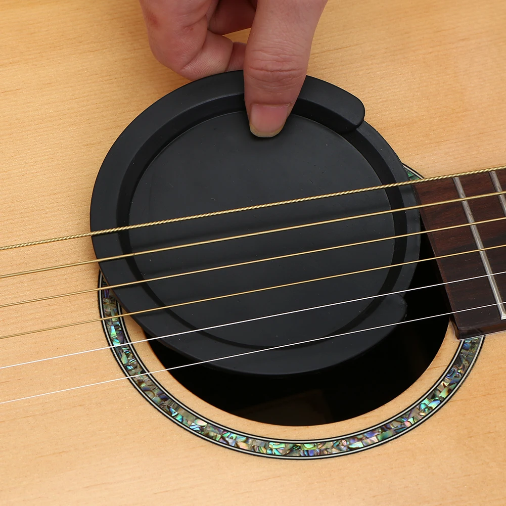 

Silicone Guitar Buster Sound Hole Cover Guitar Noise Reduction Guitar Accessories