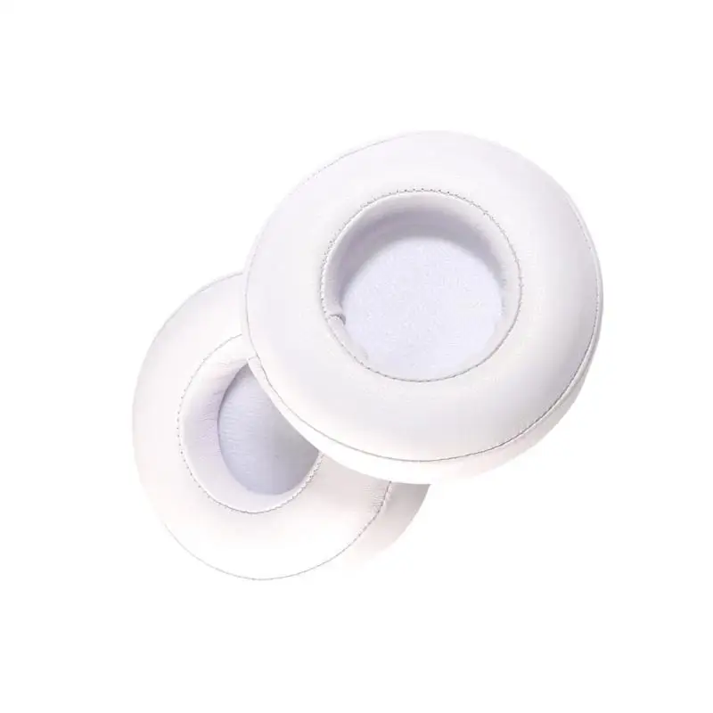 203A 1Pair Earpads Sheepskin Ear Pad Ear Cushions Cover Memory Foam Earmuffs for On Ear Headsets