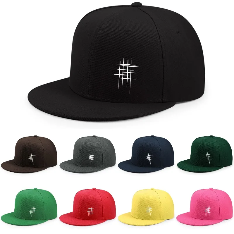 American-style Flat Brim Baseball Cap, New Autumn/Winter Style, Large Head Circumference, Versatile Hip-Hop Street Dance Hat, Un