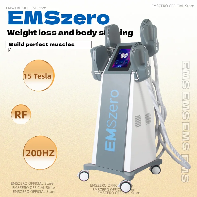 

New electromagnetic slimming and weight loss device 6500W 15 Tesla body shaping and beauty equipment EMSZERO