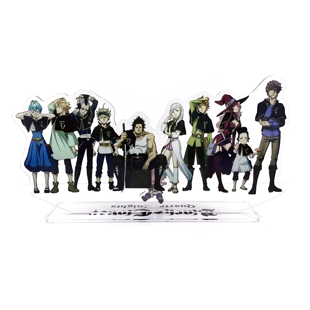 BIG SIZE Black Clover Black Bull Kuro no Bogyu group Yami Asta Yuno Finral Magna Luck Vanessa acrylic stand figure cake topper