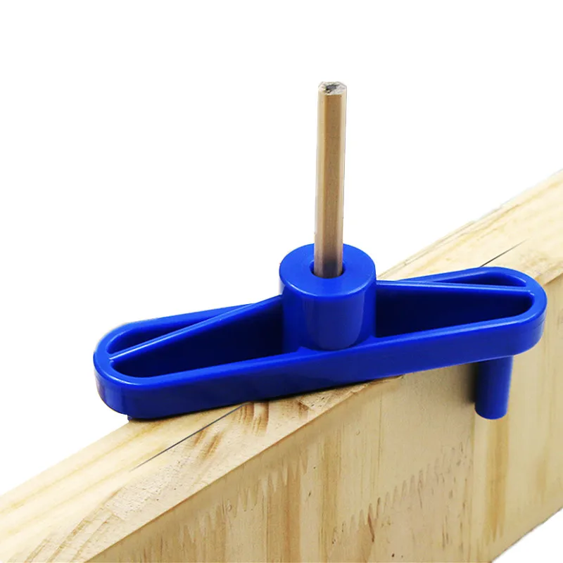 Woodworking Center Marking Guide Line Ruler Doweling Jig Wood Center Positioning Scribe