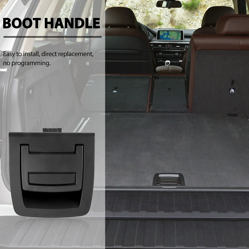 Interior Rear Trunk Mat Handle For-BMW X5 E70 X6 E71 51479120283 Trunk Floor Carpet Handle